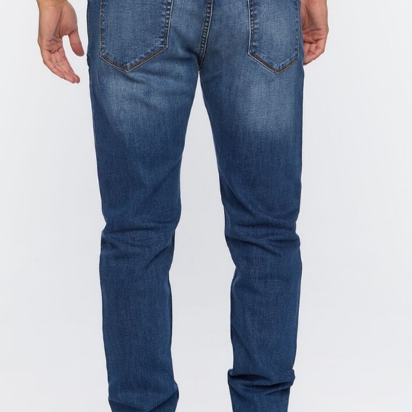NWT Forever21 Mens Slim Fit Destructed Jeans - Picture 3 of 5